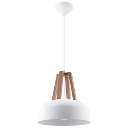 Sollux SL.0388 - Luster na sajli CASCO 1xE27/60W/230V prečnik 30 cm