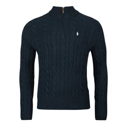 Polo Ralph Lauren PULL DEMI ZIP EN MAILLE TORSADEE