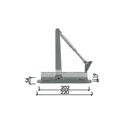 DABEL automat za vrata 45-65kg