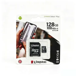 Kingston 128GB microSDXC memorijska kartica Canvas Select Plus + Adapter