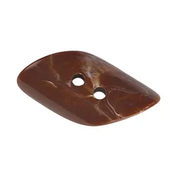 Gumb - 16x32 mm - rjav