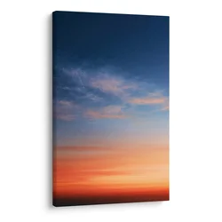 Slika dramatično nebo ob mraku - 30x40