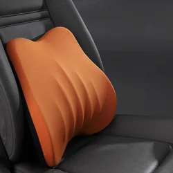 Icaroom Lumbalni jastuk za auto sedište I-650MH, 30x31x15 cm, Narandžasti