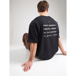 Majice Jordan Flight Mens Script T-Shirt Black/ Gym Red XS
