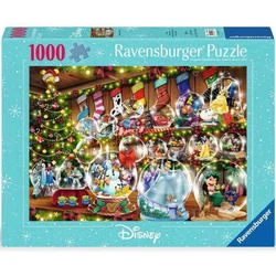 Ravensburger puzzle (slagalice) - 1000pcs Diznijeve snežne kugle RA12000537