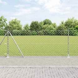 Zavareno žičano ogradno mreža s betonskom podlogom 10 x 0,8 m
