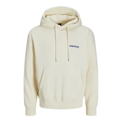 JACK & JONES Majica UNION  pesek / temno modra