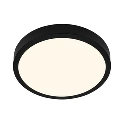Briloner 3703-015 - LED plafonsko svetlo RUNA LED/24W/230V 3000K prečnik 38 cm crna
