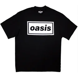 Oasis Majica Decca Logo Unisex Black M