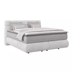 Boxspring Krevet Nobu 180/200 cm , svetlosiva