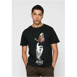 Black Peace Butterfly T-Shirt