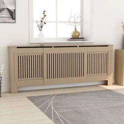 Pokrov za radijator konstruirano drvo 205 cm