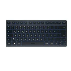 Tipkovnica CHERRY KW 7100 MINI BT, QWERTZ nemška, modra