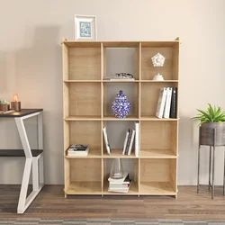 Hanah Home Polica 92,5x132x30cm Hrast