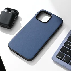 Teracell Maska za telefon Scrub za iPhone 15 Pro Max 6.7, Tamnoplava