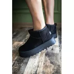 Obuća Trend Ženske čizme sa krznom, Crne