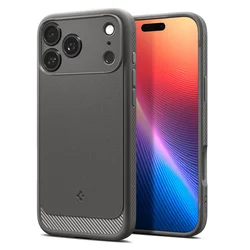Spigen Rugged Armor MagSafe, gray - iPhone 2025 Pro Max
