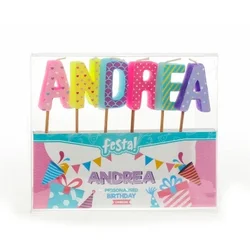 Festa natalis rođendanska svećica - odaberite ime andrea ( 724003 )