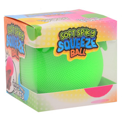 Kratek bodičast squeeze žogica, 4 barve