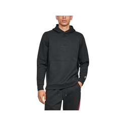 Under Armour ATHLETE RECOVERY FLEECE GRAPHIC HOODIE, muški duks za fitnes, crna 1344145