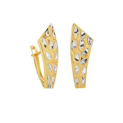 DIAMANT LETERNEL Uhani Ohrringe aus 585 Gelbgold zlata