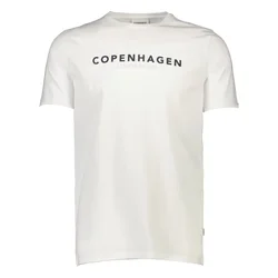Lindbergh Majica Copenhagen  siva / črna / bela