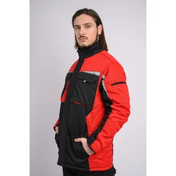 Laki Industry premium Radna jakna Crno-crvena