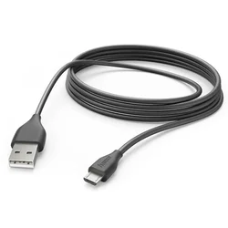 Hama Data 3M Micro USB kabel črne barve 201588