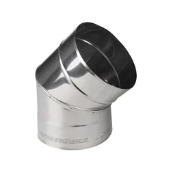 PRODMAX 130 Koleno 45° polno / 1,0 mm nerjaveče jeklo