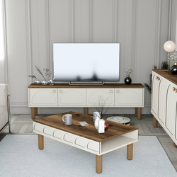 HANAH HOME Bohem 855 Cream set za dnevnu sobu