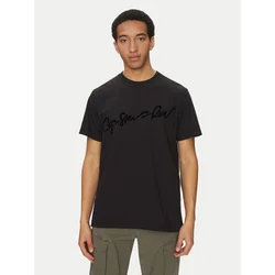 G-Star Raw Majica Floock G-Script D25148-C784 Črna Regular Fit