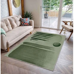 Conceptum Hypnose Tepih Shml25, Pravougaoni, 140x220 cm, Zeleni