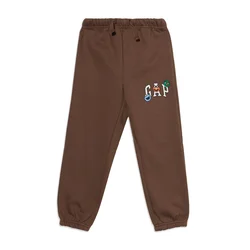 GAP Hlače azur / rjava / zelena / bela