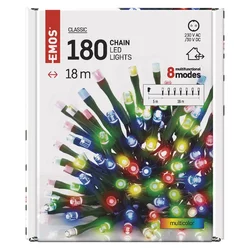 Emos LED svetlosni lanac 180 LED 18m MTG-D4AM09