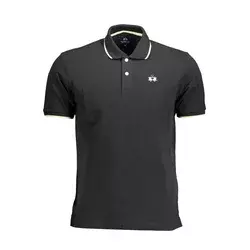 LA MARTINA Muška polo majica BPMP04-PK031_NERO_09999, Crna