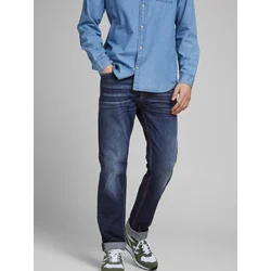 JACK & JONES Kavbojke, modra
