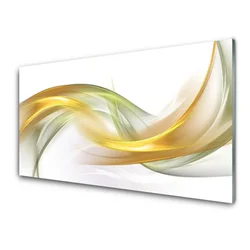 tulup.si Steklena slika Abstrakcija graphics 125x50 cm 2 obešalnika