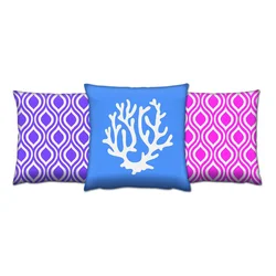 Opviq Set 3 jastuka 43x43cm Šareni