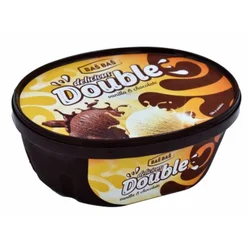 SLADOLED DOUBLE VANILLA&CHOCOLATE BAŠ BAŠ 1000ML