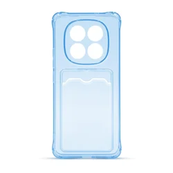 Futrola Clear Wallet za Xiaomi Redmi Note 14 Pro Plus 5G, Plava