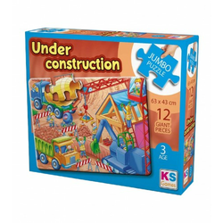 KS GAMES  Igračka puzzle jumbo Gradili&scaron;te JP31004 68x48cm