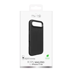 PURO maska Icon za iPhone 17 Air/ crna