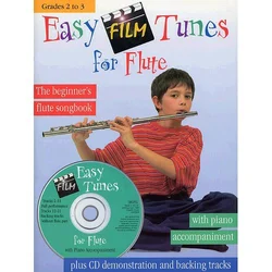 EASY FILM TUNES FOR FLUTE +CD