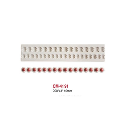 Hani International Kalup, Silikonski, 200x41x10mm, Beli