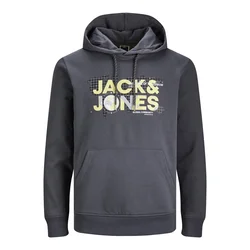 JACK & JONES Majica DUST, siva