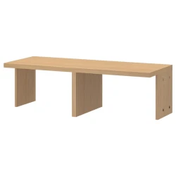 LADMAKARE Umetak s pregradama, im. hrastovine, 76x34x24 cm