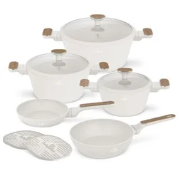 Berlinger Haus Set posuđa Sahara Nordic Collection BH-8324, 10 delova, Krem