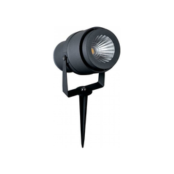 LED spoljna lampa LED/12W/100-240V IP65 3000K siva