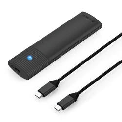 Orico Ohišje za disk PWM2-G2 M.2 NVME USB-C 10 Gb/s – črno