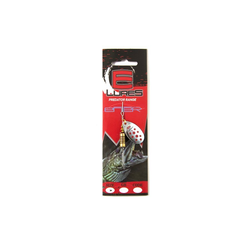 Enter E LURES SPINNER NR 0 SILVER-RED